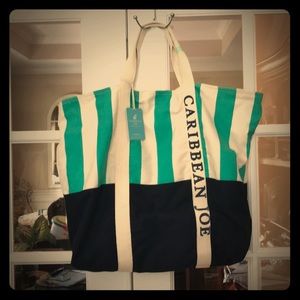 🆕 Caribbean Joe Stripe Tote